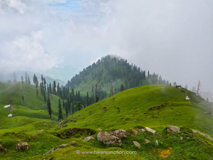 Hiking to Ganga Choti